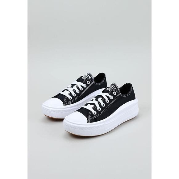 NWT Converse Women's Chuck Taylor All Star Move Canvas Platform Black/White 8.5 - Picture 5 of 7